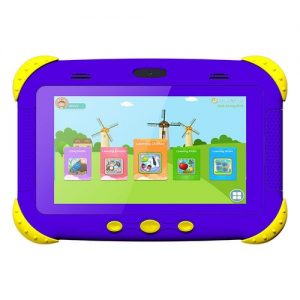 X Tigi Kids7 Pro Children Tablet - 7.0" - 32GB- 3500mAh- Dual SIM- Blue & Yellow
